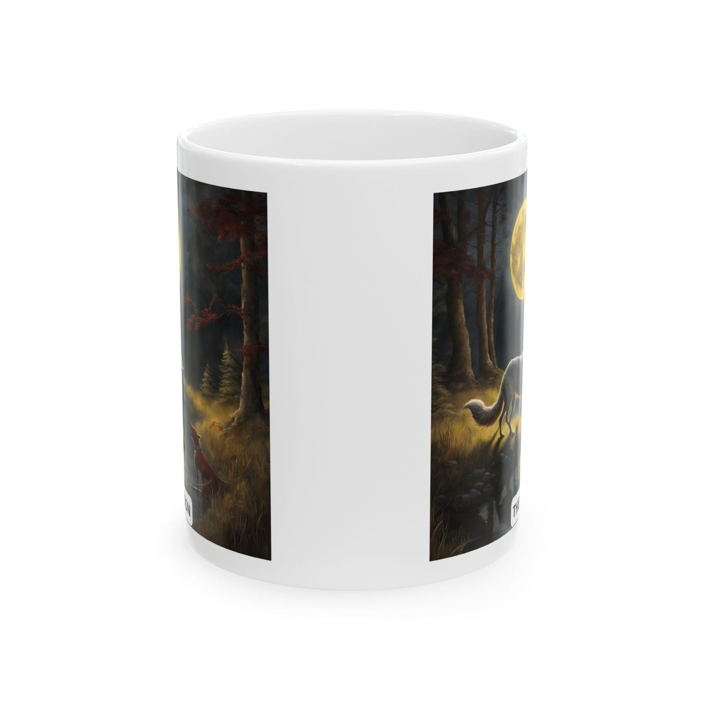 The Moon Ceramic Mug 11oz, 15oz