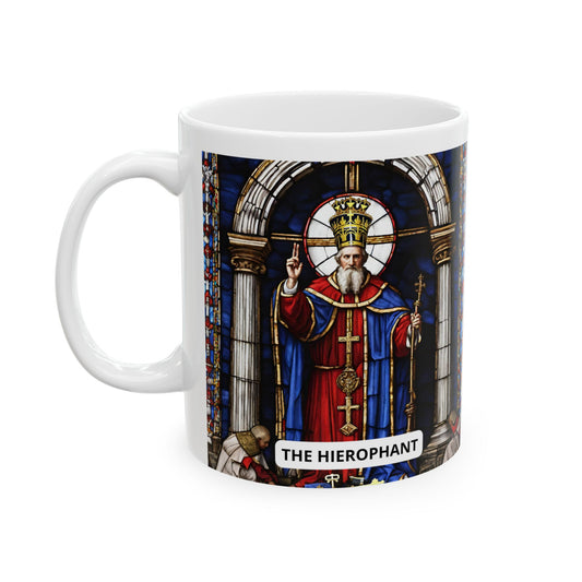 The Hierophant Ceramic Mug 11oz, 15oz