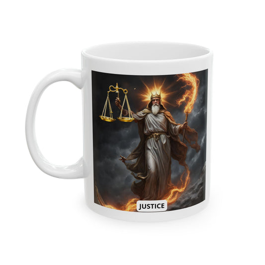 Justice Ceramic Mug 11oz, 15oz