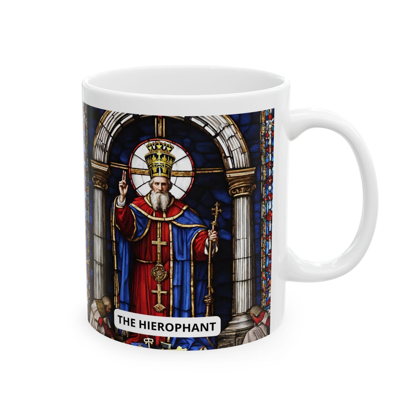 The Hierophant Ceramic Mug 11oz, 15oz