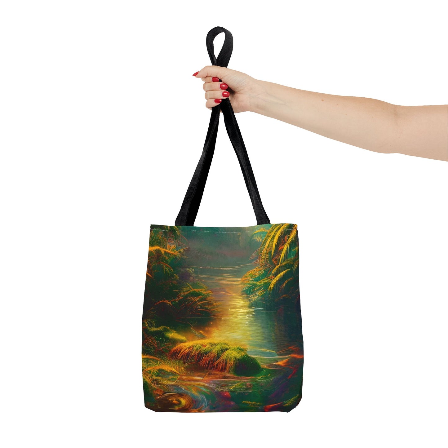 Psychedelic River Tote Bag (AOP)