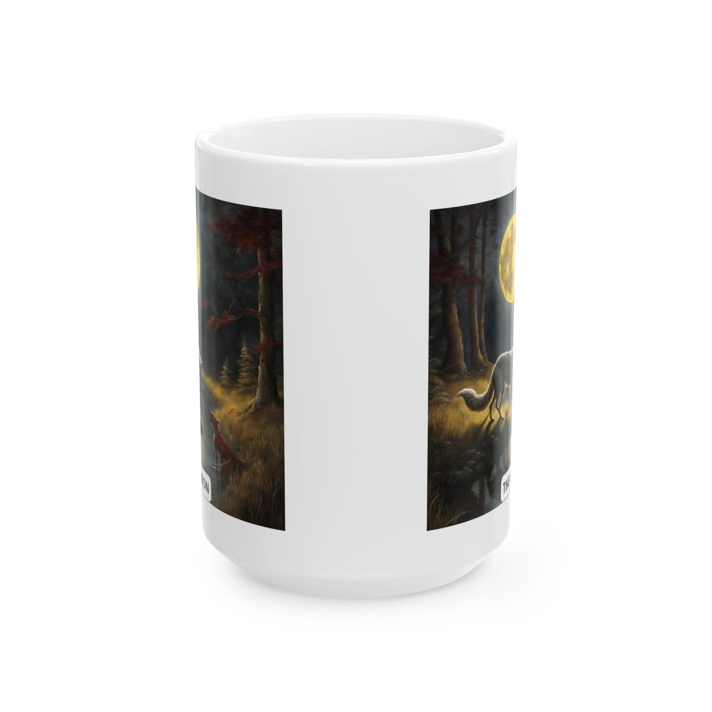 The Moon Ceramic Mug 11oz, 15oz