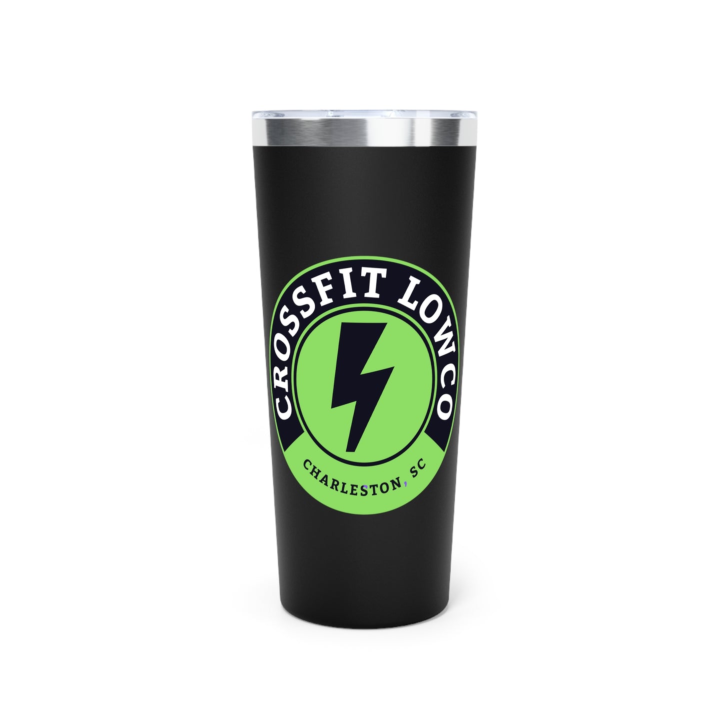 Custom Copper Vacuum Insulated Tumbler - 22oz with Crossfit Logo