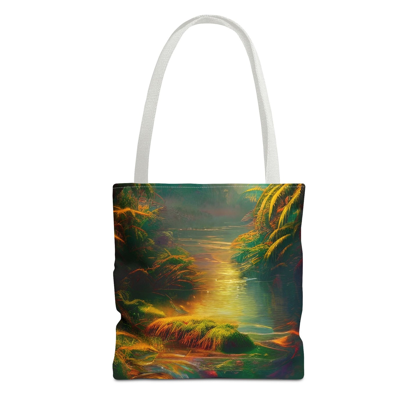 Psychedelic River Tote Bag (AOP)