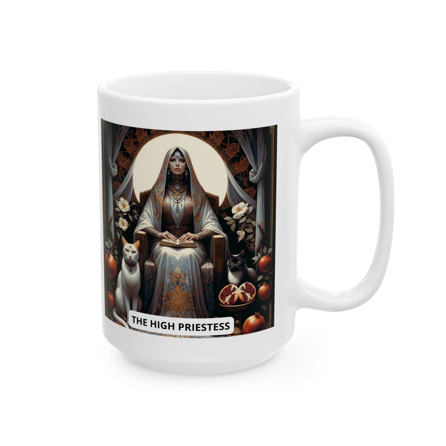 High Priestess Ceramic Mug 11oz, 15oz