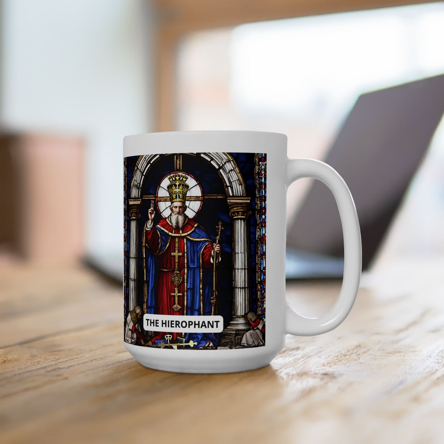The Hierophant Ceramic Mug 11oz, 15oz