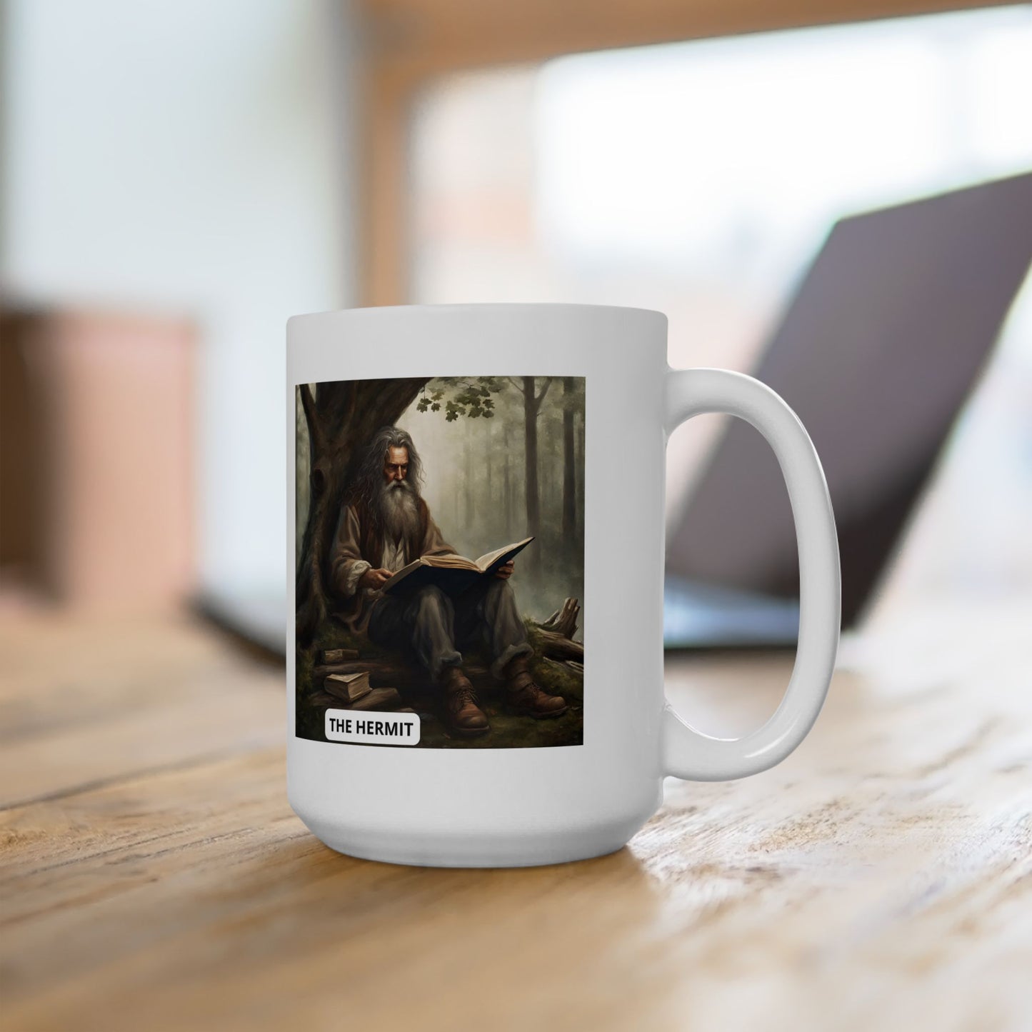 The Hermit Ceramic Mug 11oz, 15oz