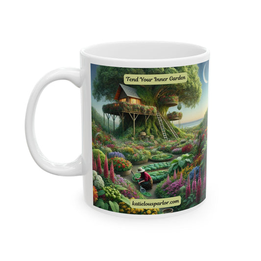 Inner Garden Ceramic Mug, (11oz, 15oz)