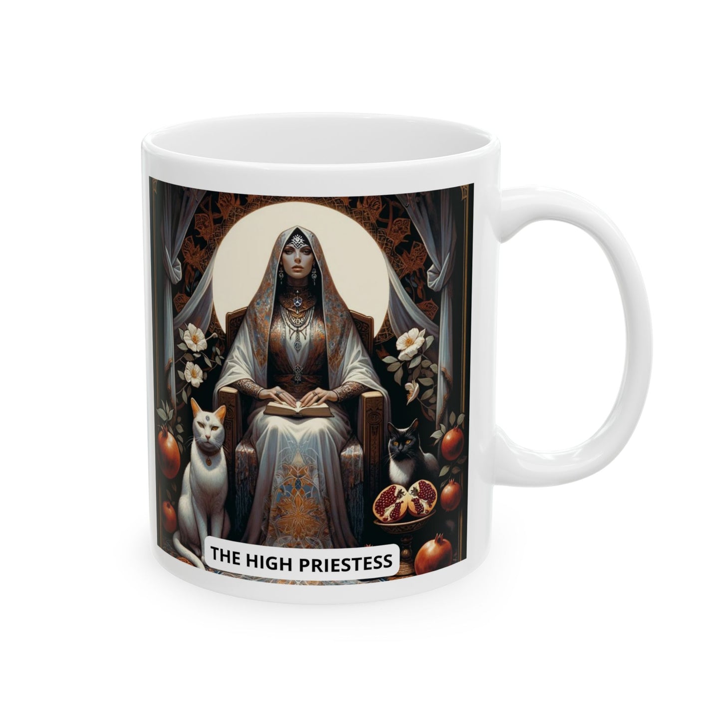 High Priestess Ceramic Mug 11oz, 15oz