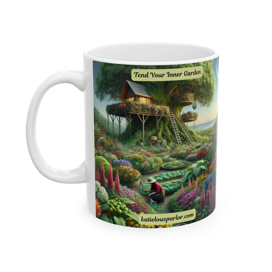Inner Garden Ceramic Mug, (11oz, 15oz)