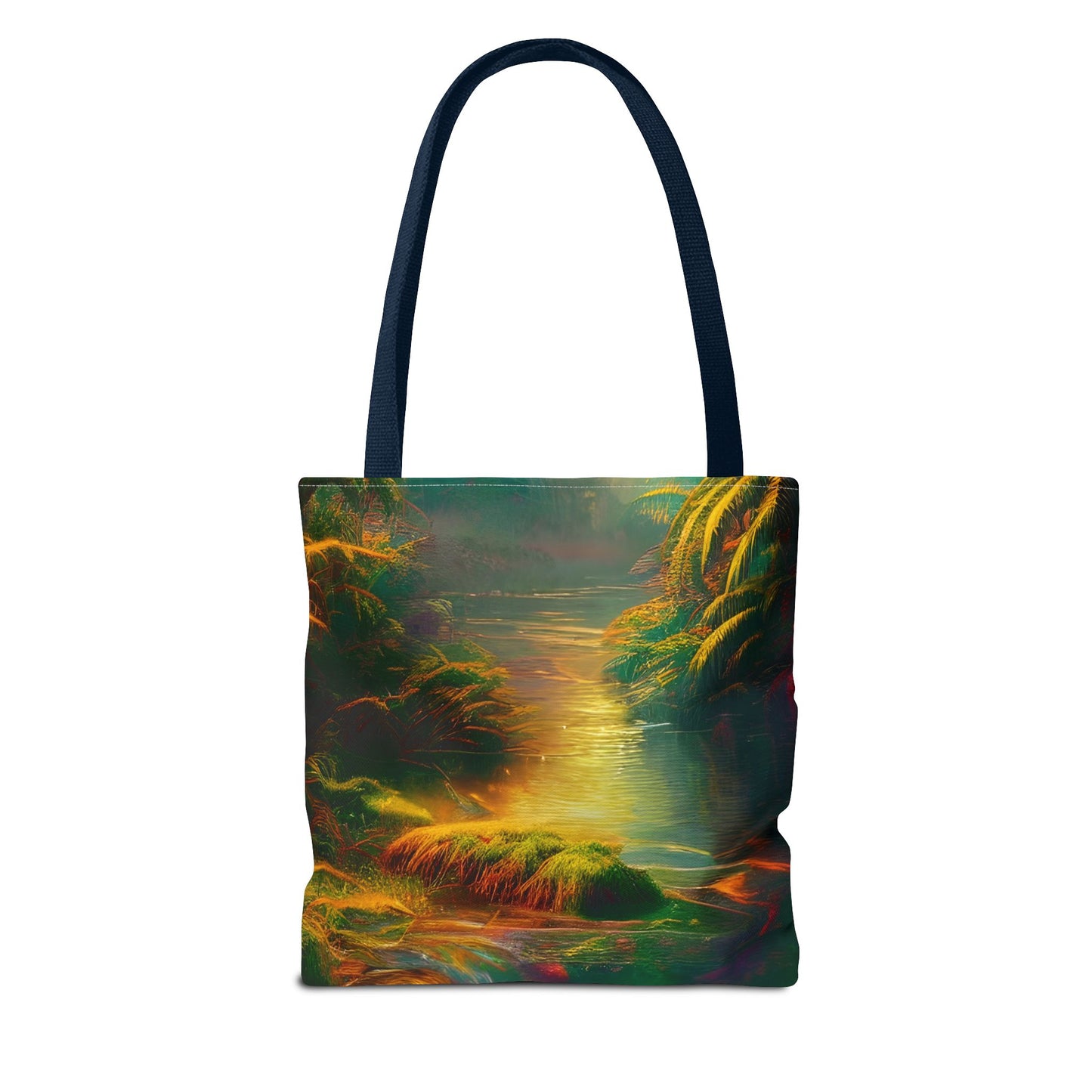 Psychedelic River Tote Bag (AOP)