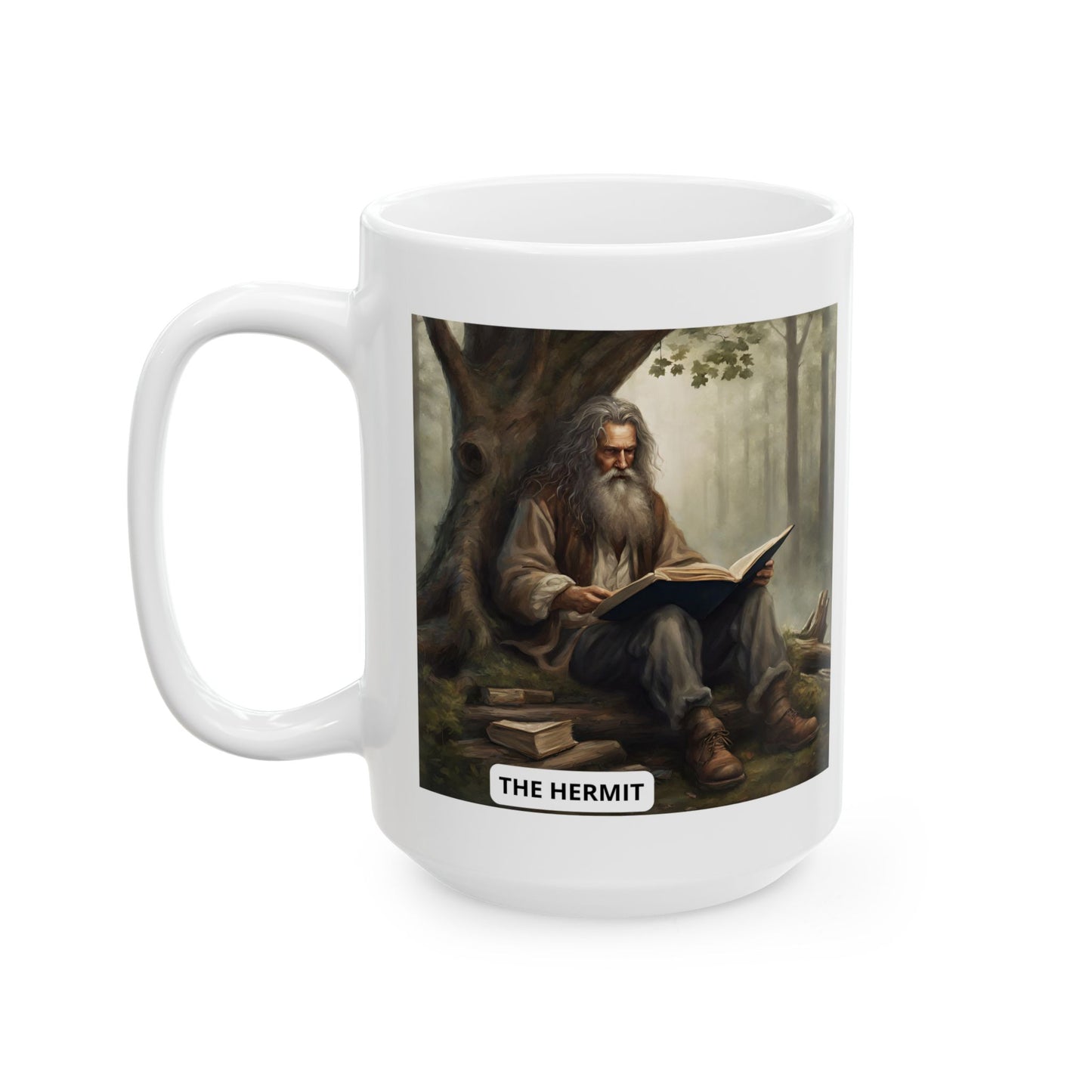 The Hermit Ceramic Mug 11oz, 15oz