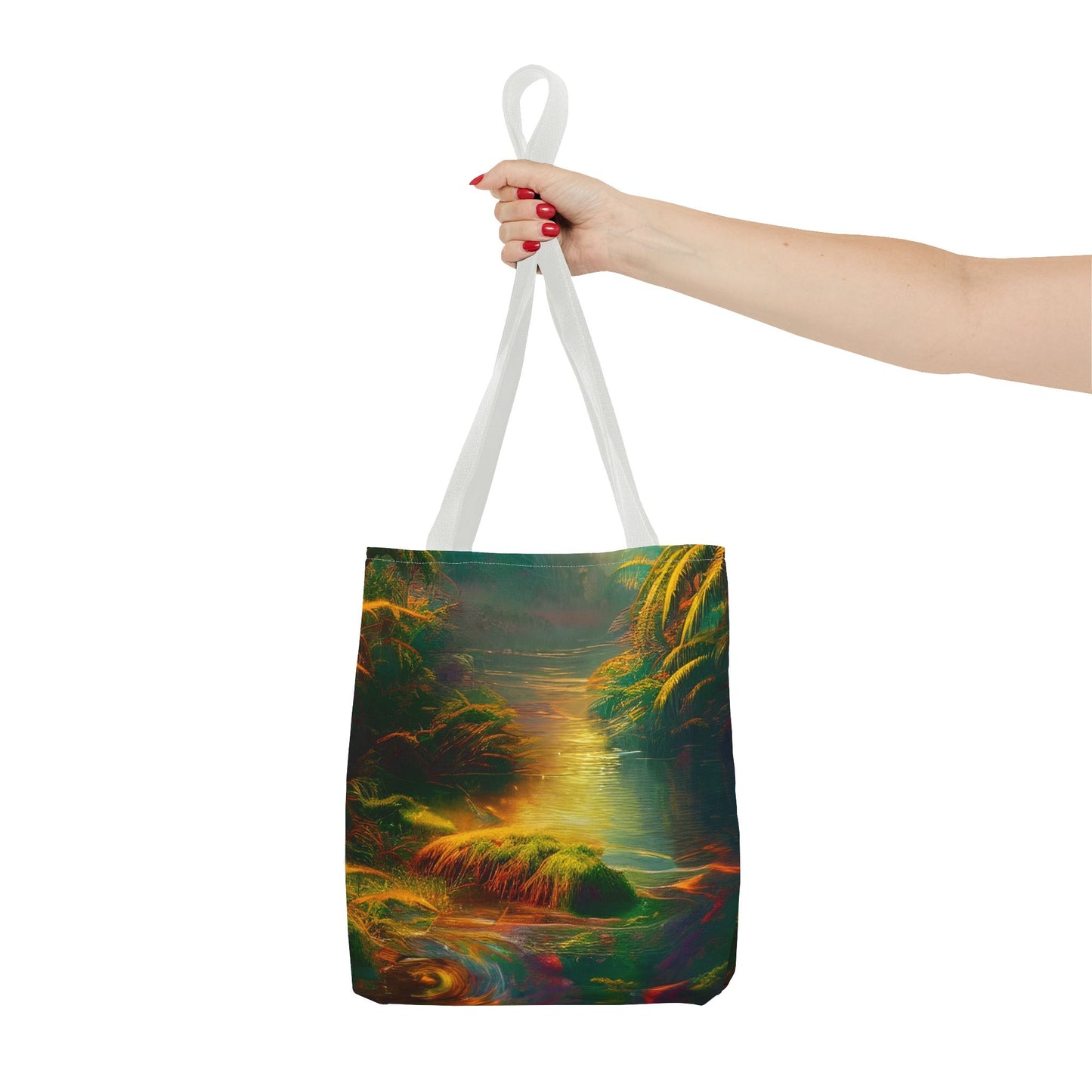Psychedelic River Tote Bag (AOP)