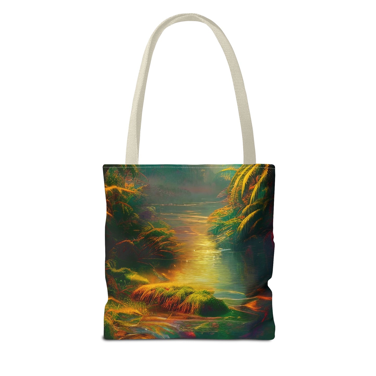 Psychedelic River Tote Bag (AOP)