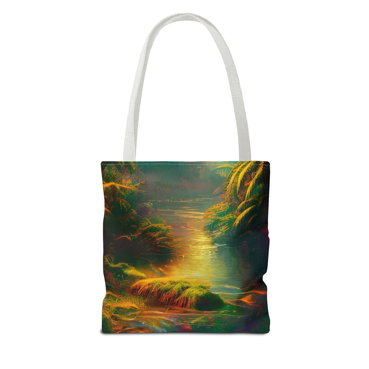 Psychedelic River Tote Bag (AOP)