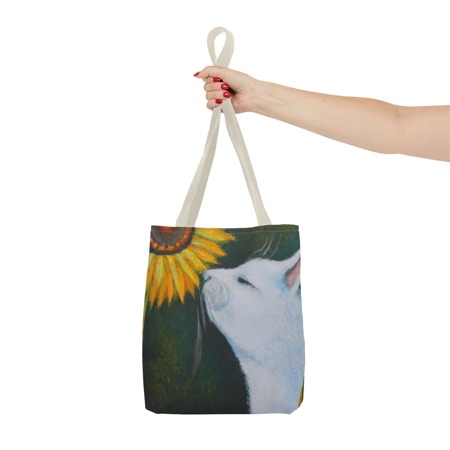 Snowflake and the Sunflower Tote Bag (AOP)