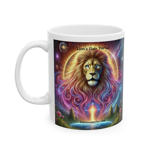 Lion's Gate Portal Ceramic Mug, (11oz, 15oz)