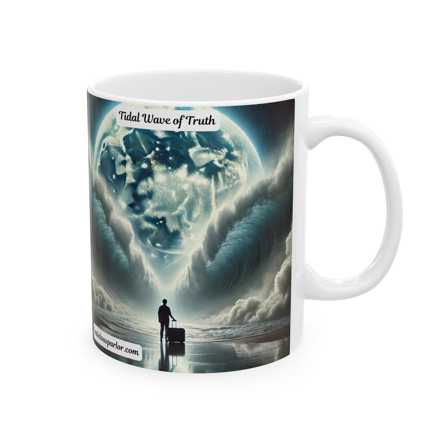 Tidal Wave of Truth Ceramic Mug, (11oz, 15oz)