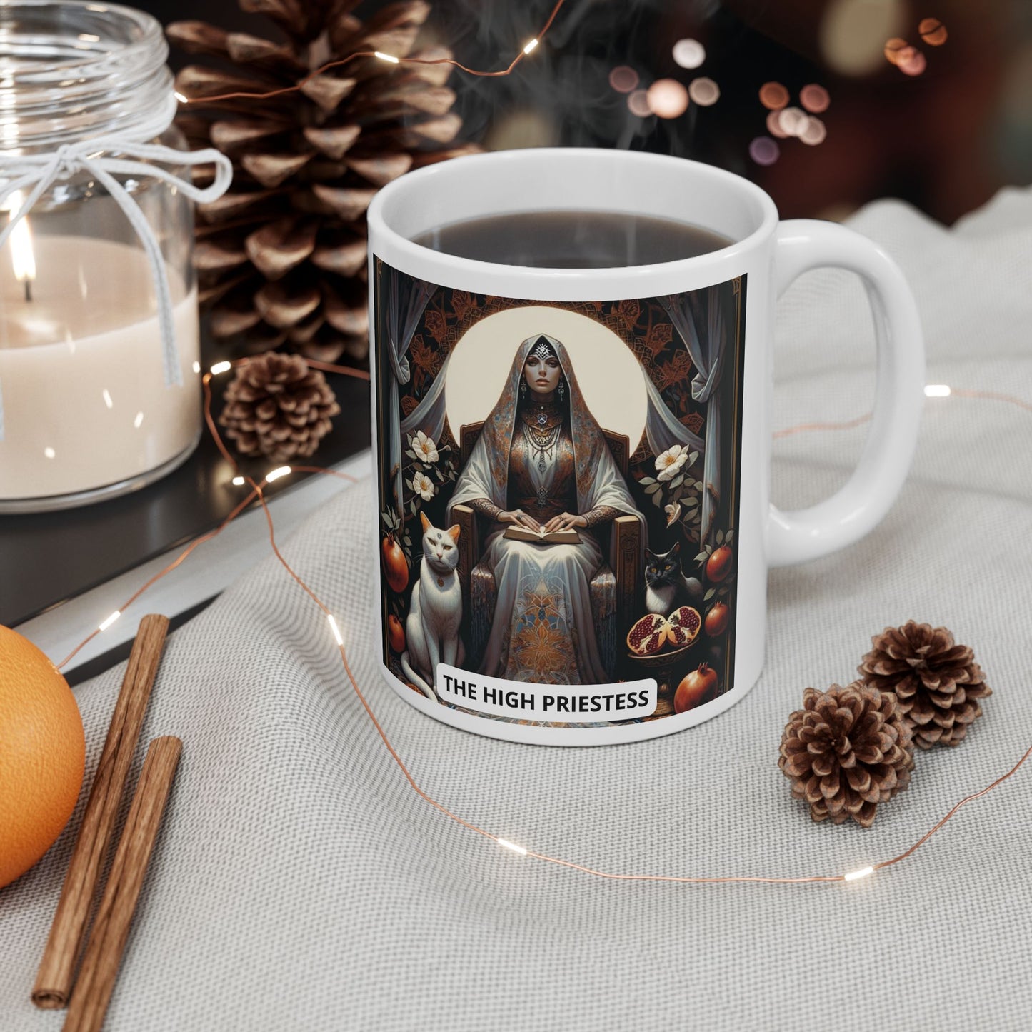 High Priestess Ceramic Mug 11oz, 15oz
