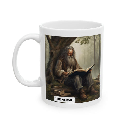 The Hermit Ceramic Mug 11oz, 15oz