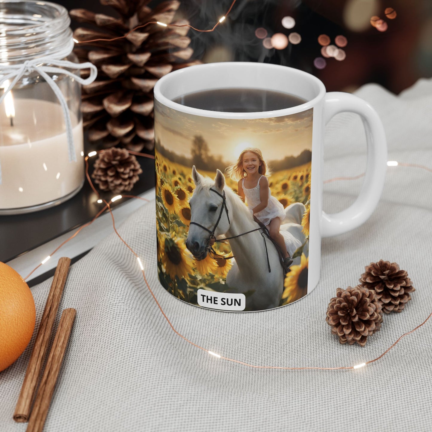 The Sun Ceramic Mug 11oz, 15oz