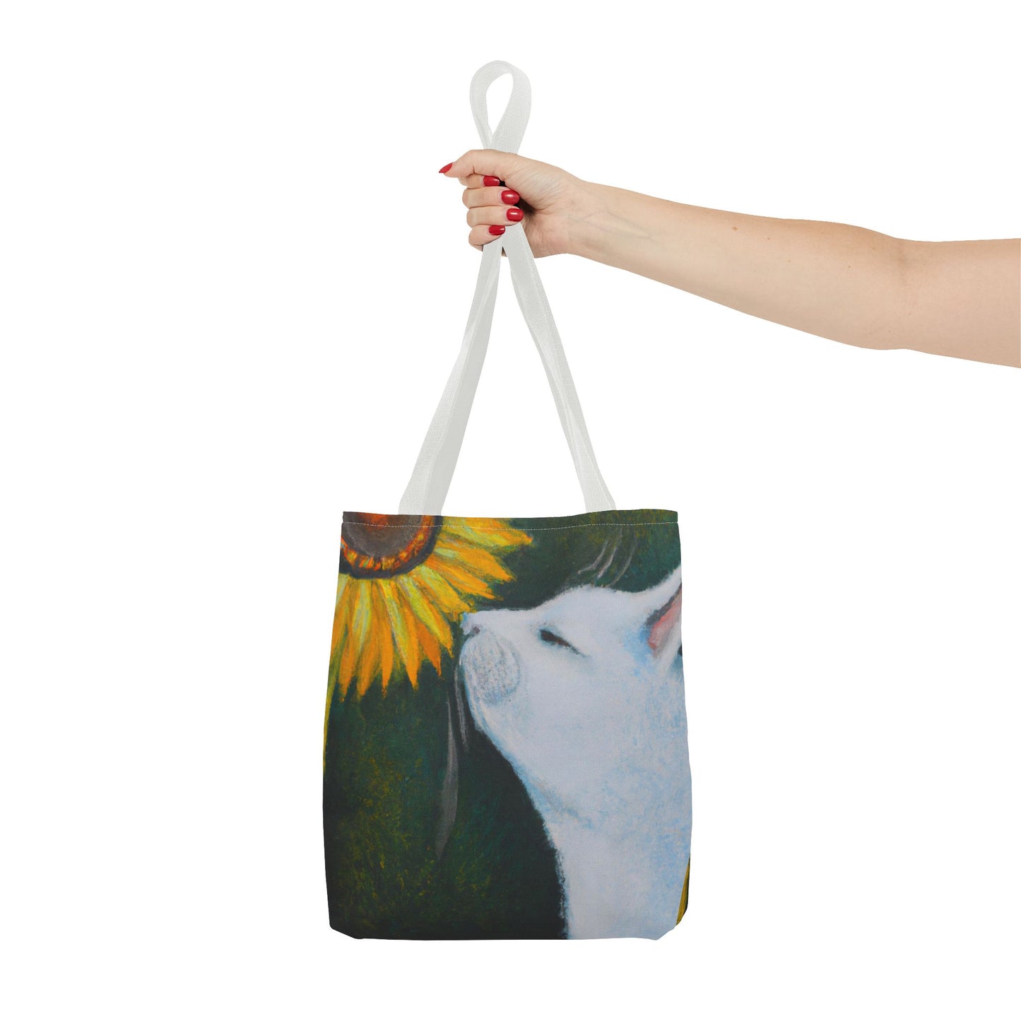 Snowflake and the Sunflower Tote Bag (AOP)
