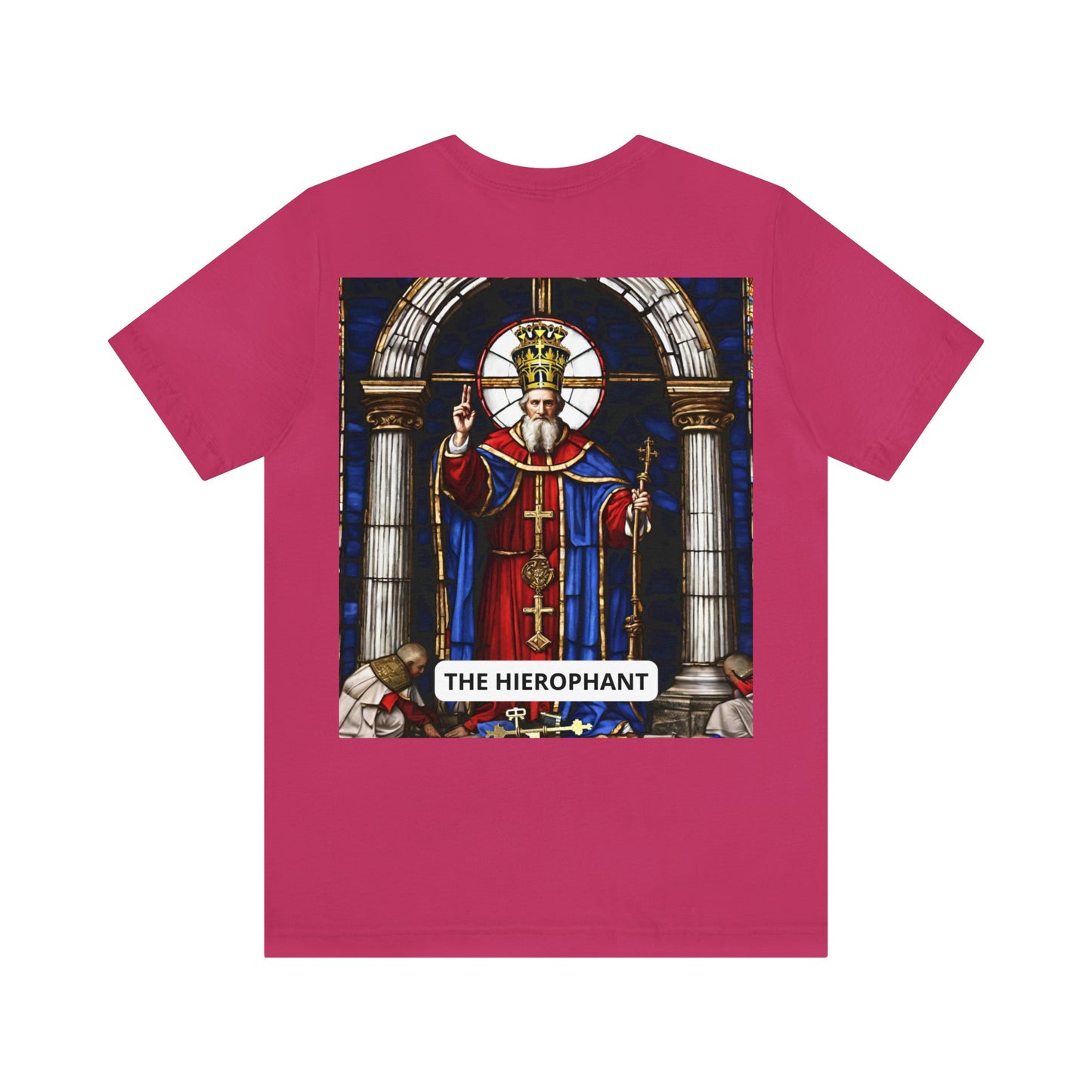 The Hierophant Unisex Jersey Short Sleeve Tee