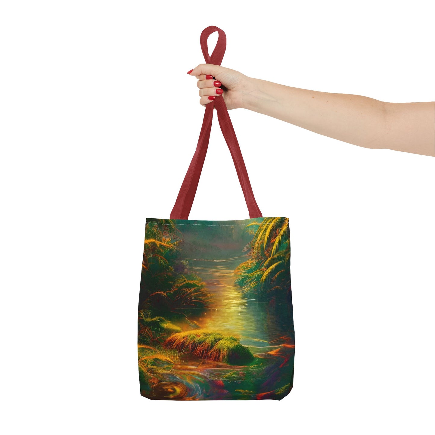 Psychedelic River Tote Bag (AOP)