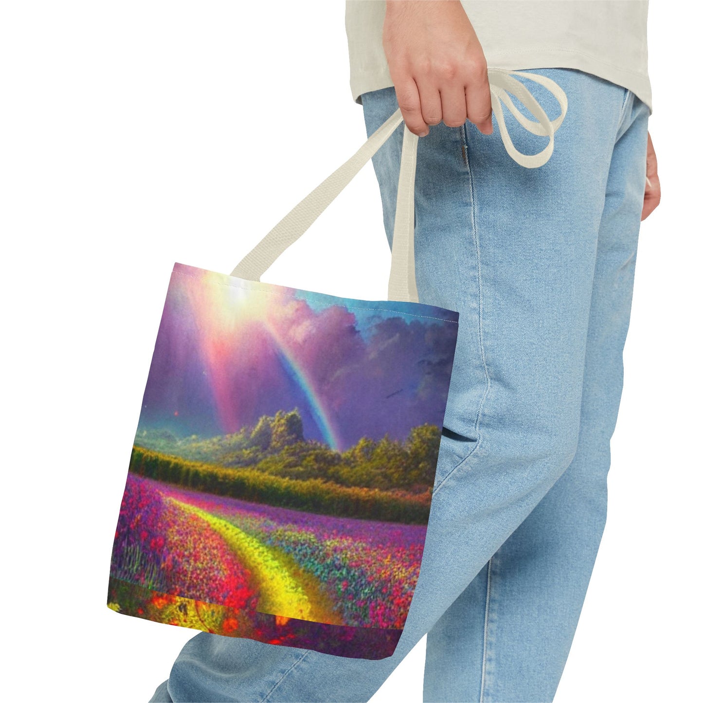 Sunshine Fields Tote Bag (AOP)