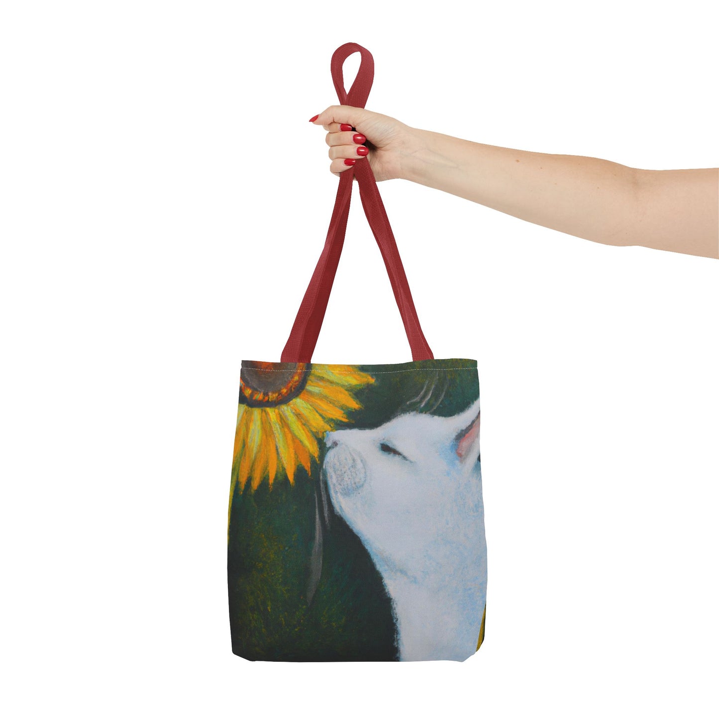 Snowflake and the Sunflower Tote Bag (AOP)