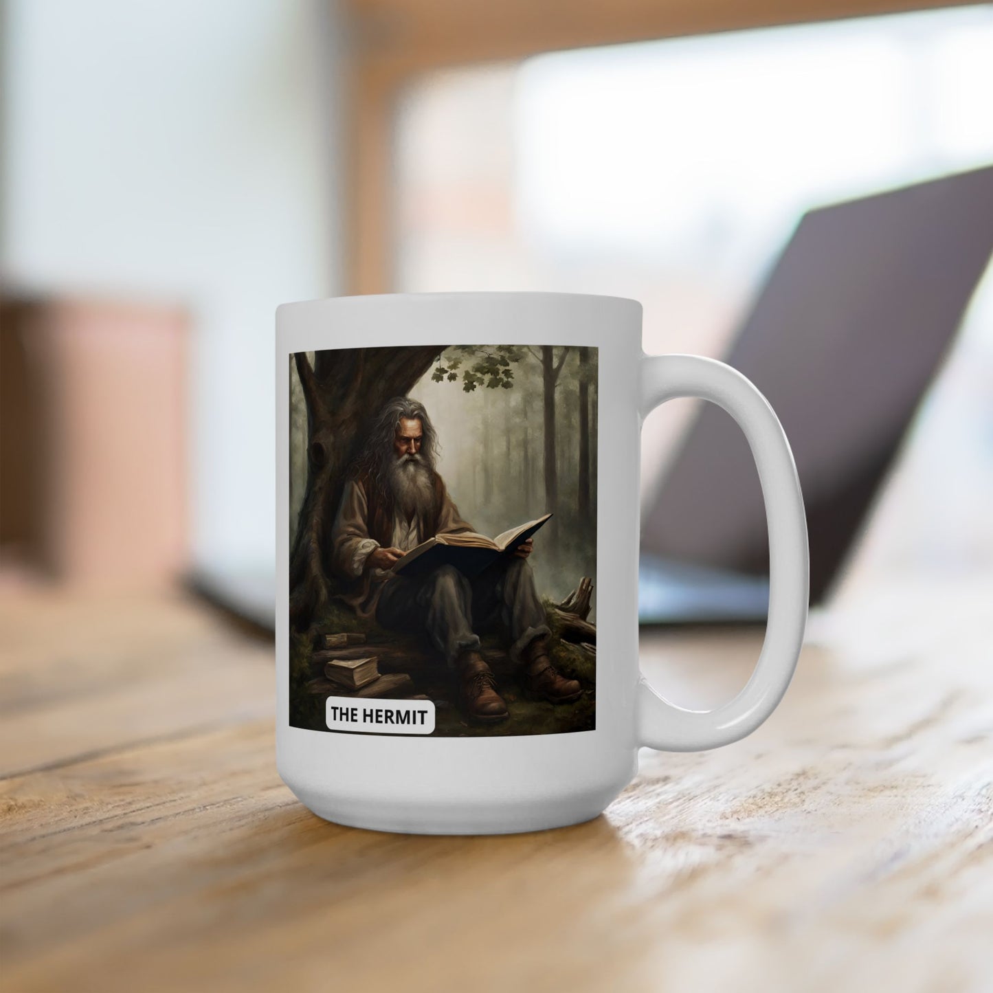 The Hermit Ceramic Mug 11oz, 15oz