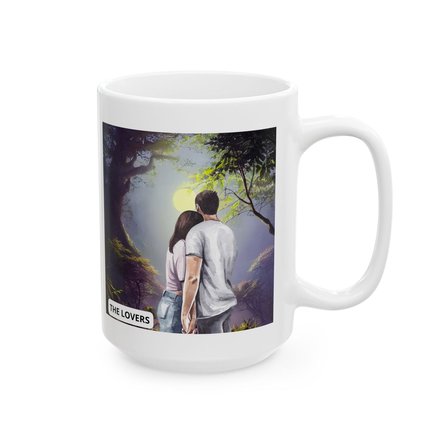 The Lovers Ceramic Mug 11oz, 15oz