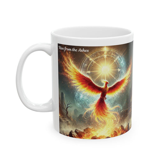 Rise From The Ashes Ceramic Mug, (11oz, 15oz)