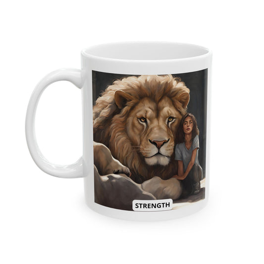 Strength Ceramic Mug 11oz, 15oz