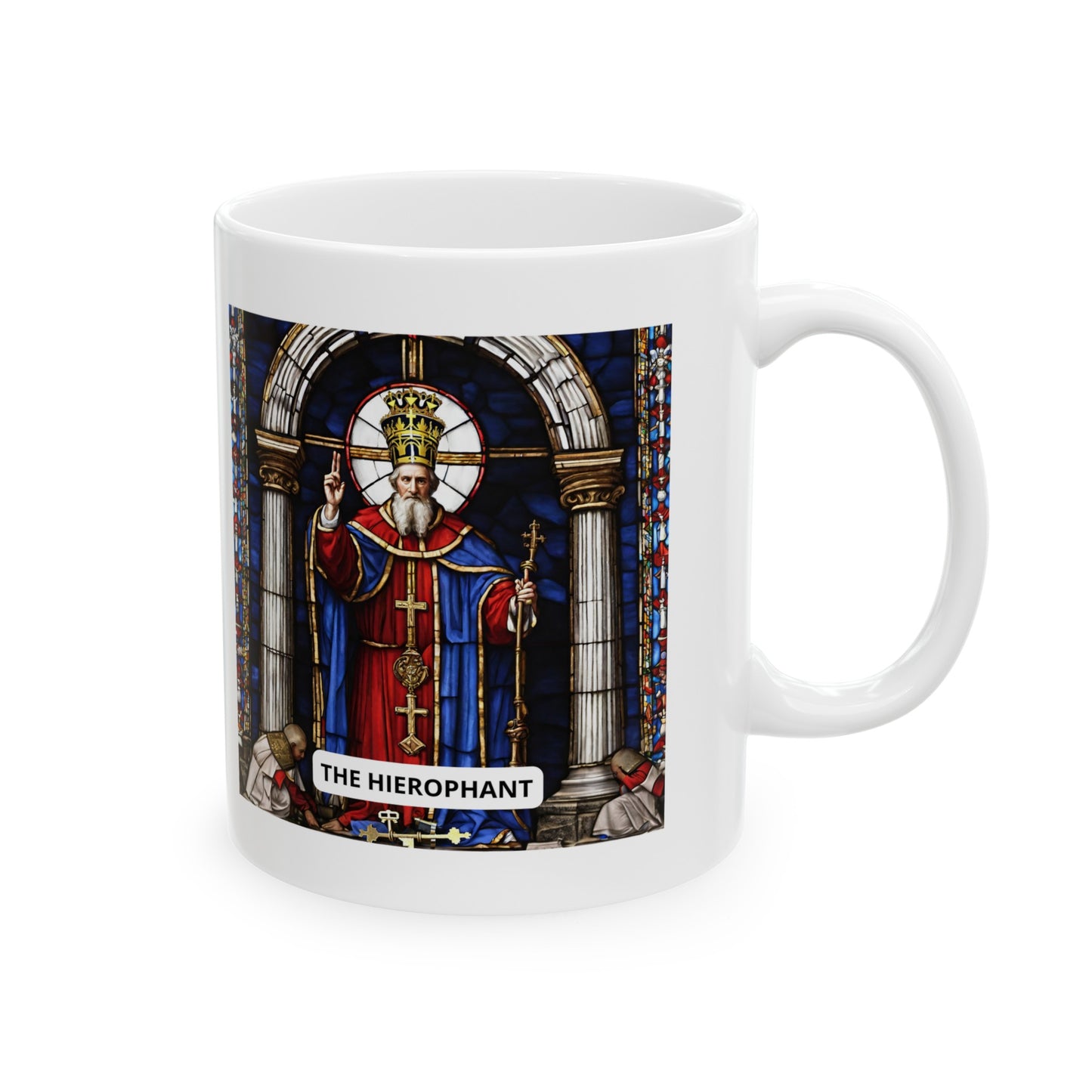 The Hierophant Ceramic Mug 11oz, 15oz