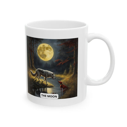 The Moon Ceramic Mug 11oz, 15oz