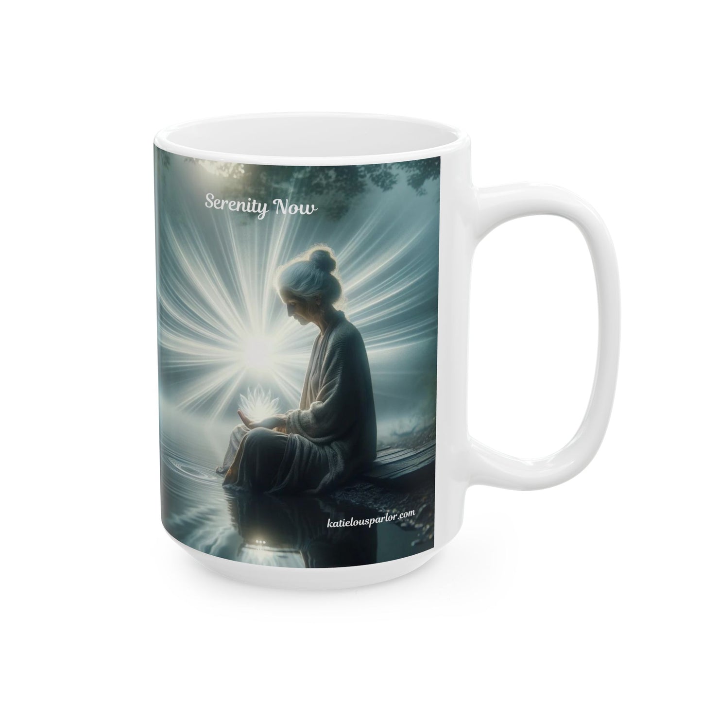 Serenity Now Ceramic Mug, (11oz, 15oz)