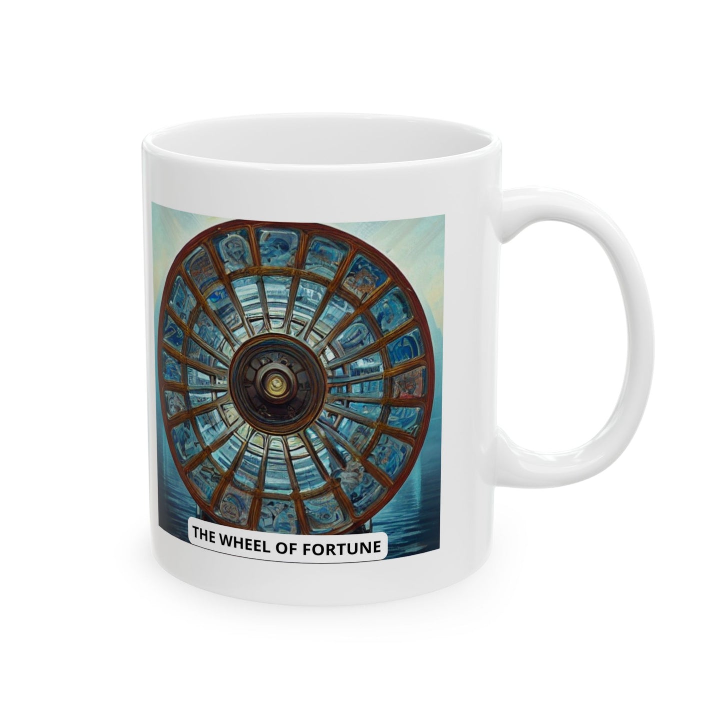 The Wheel of Fortune Ceramic Mug 11oz, 15oz