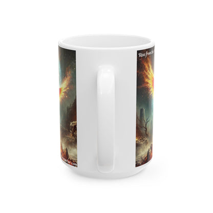 Rise From The Ashes Ceramic Mug, (11oz, 15oz)