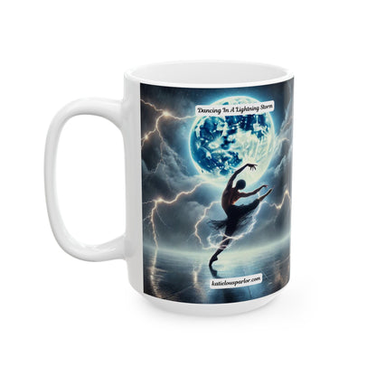 Dancing in a Lightning Storm Ceramic Mug, (11oz, 15oz)