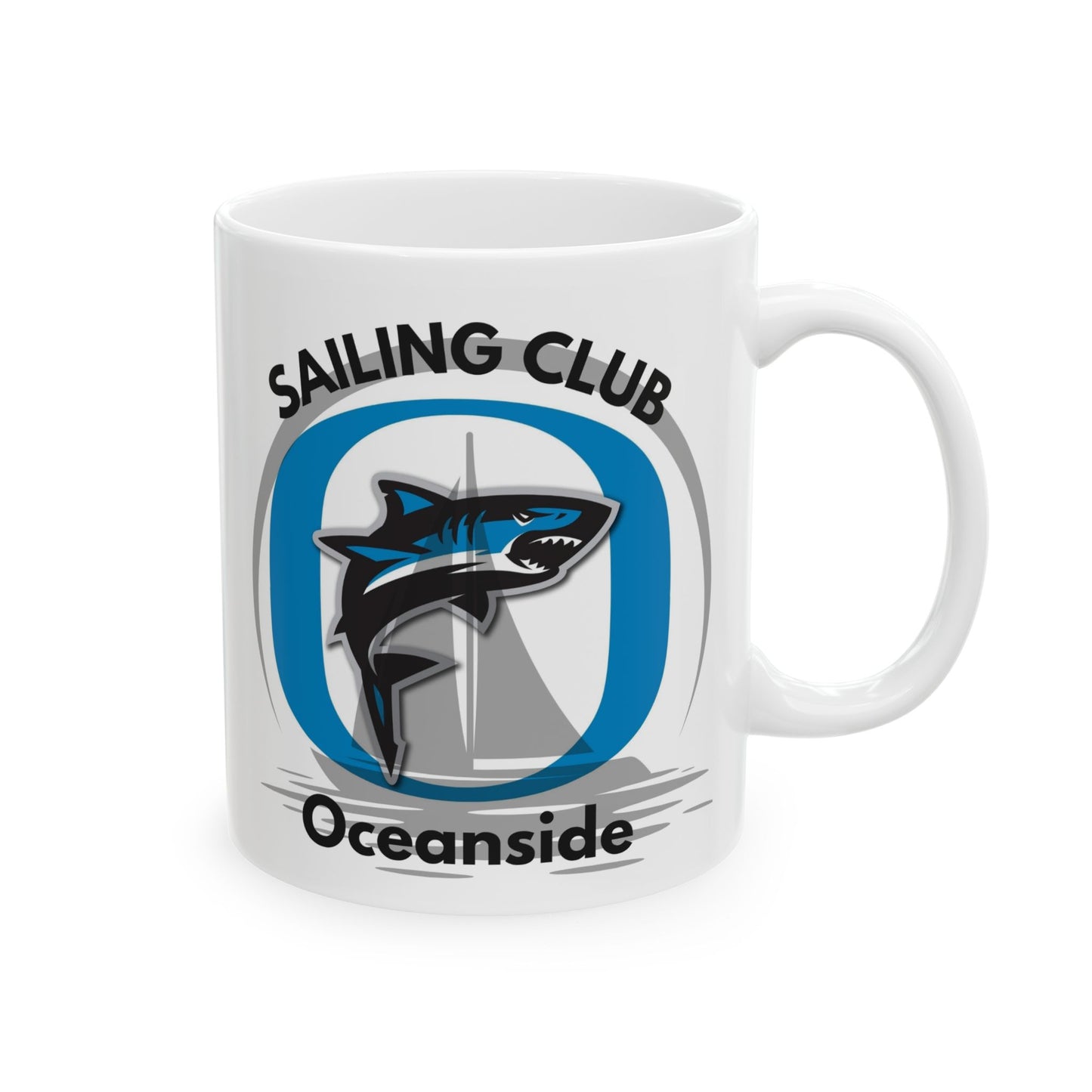 OCA Landshark Sailing Club Ceramic Mug, (11oz, 15oz)