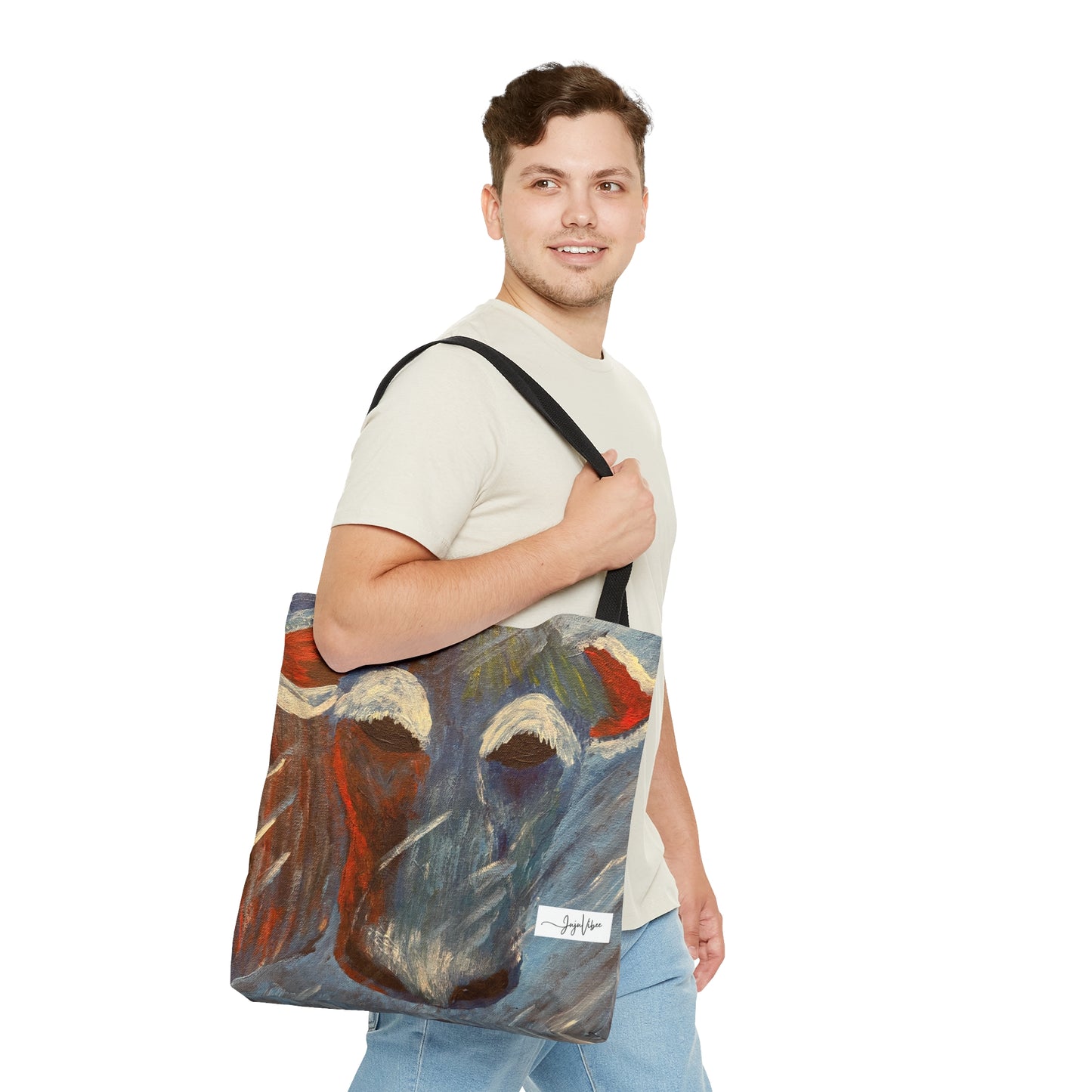 Hurricane Cow Tote Bag (AOP)