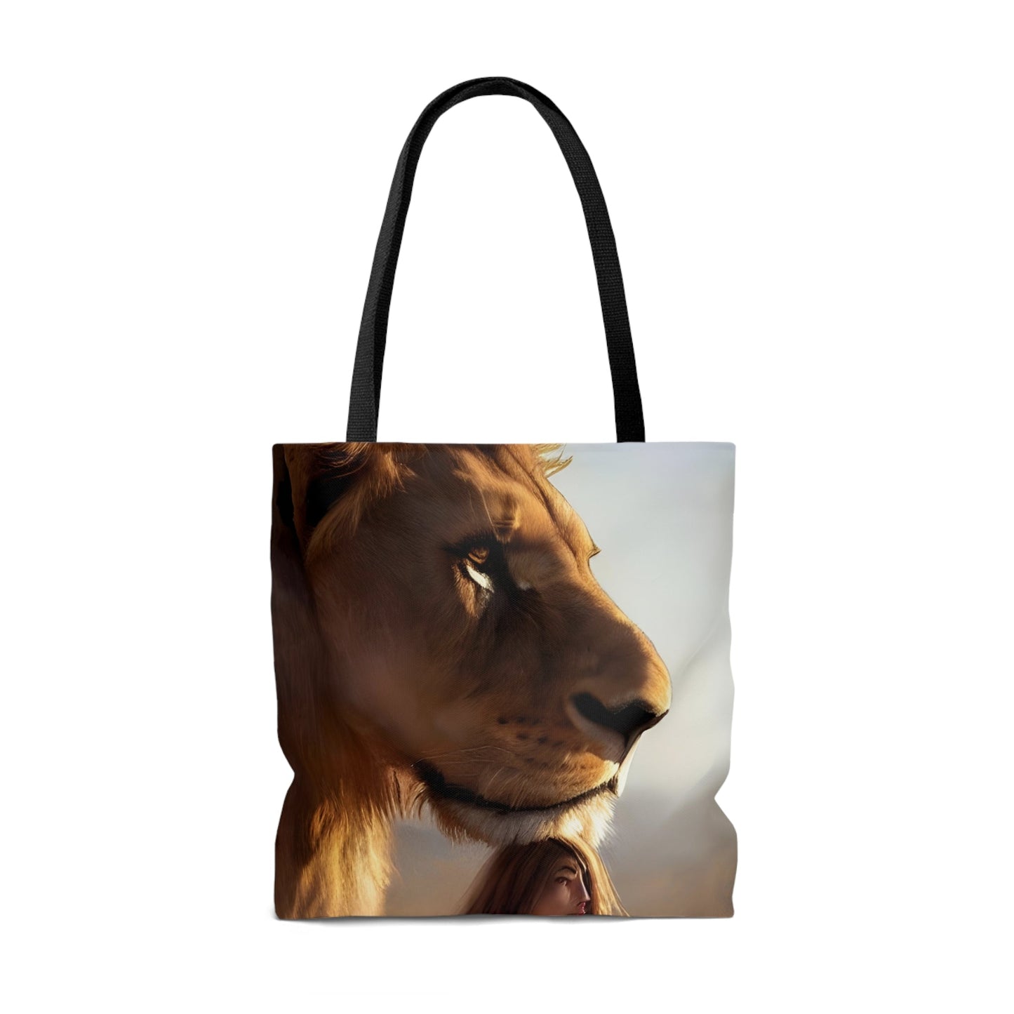 The Greatest Strength Tote Bag (AOP)-JujuVibe