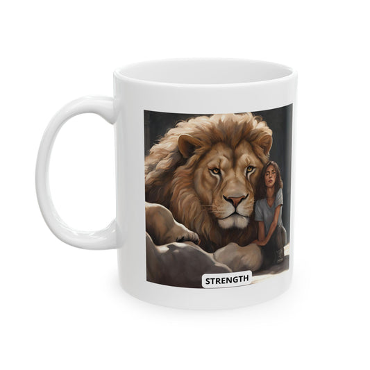 Strength Ceramic Mug 11oz, 15oz