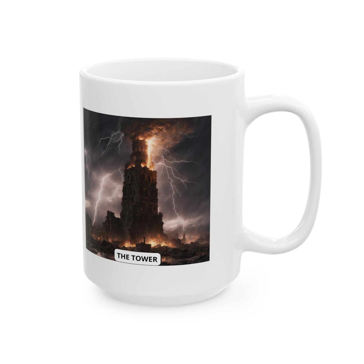 The Tower Ceramic Mug 11oz, 15oz