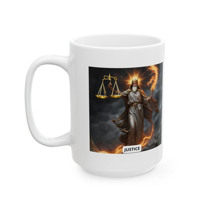 Justice Ceramic Mug 11oz, 15oz