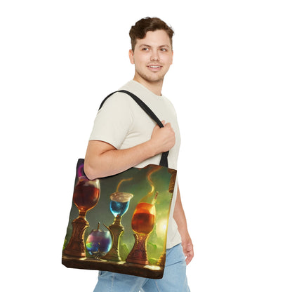 Magical Potions Tote Bag (AOP)-JujuVibe