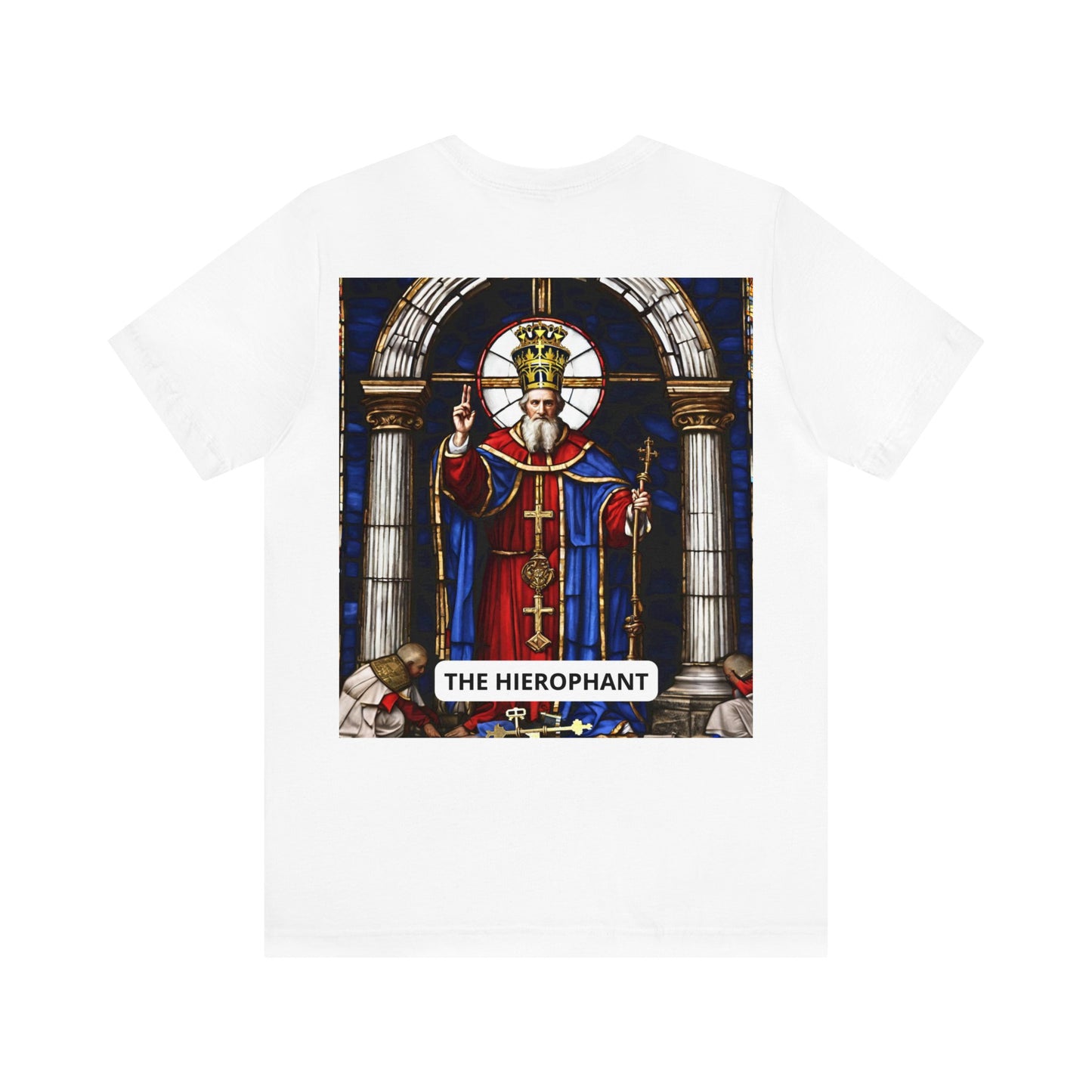 The Hierophant Unisex Jersey Short Sleeve Tee