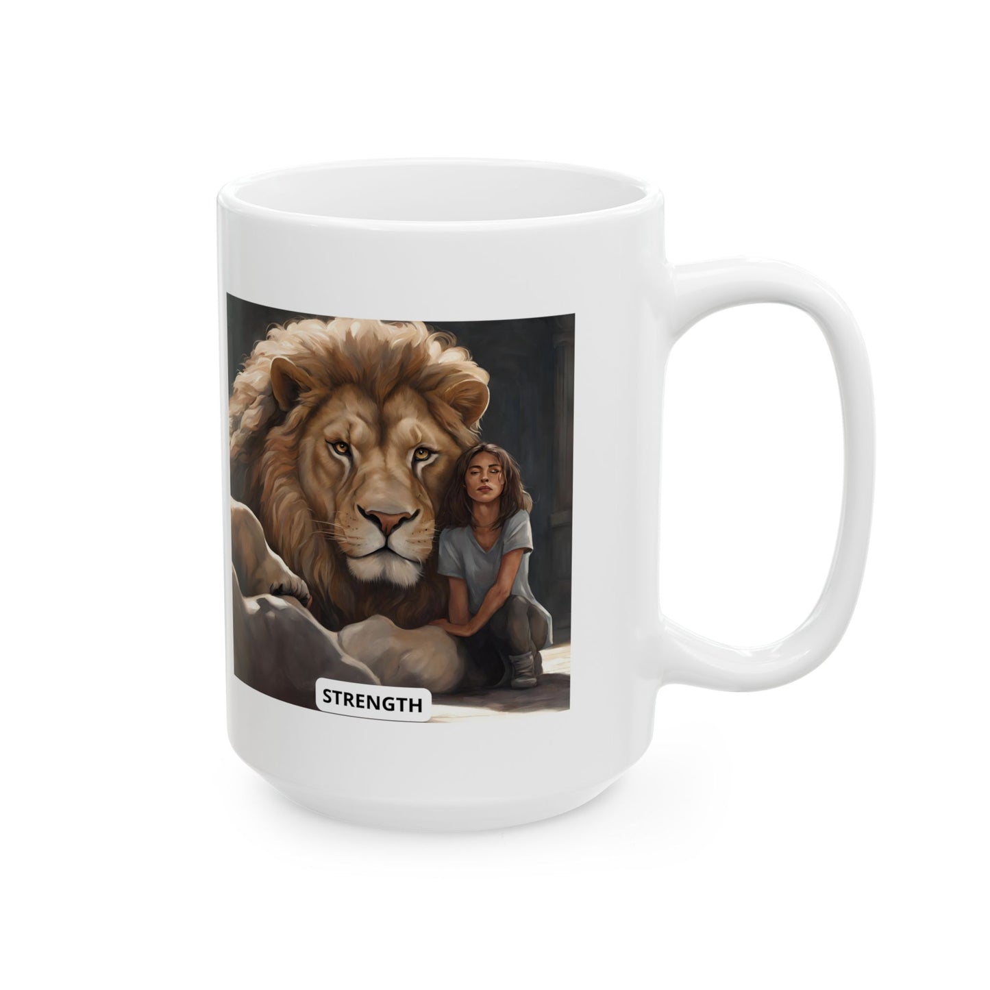 Strength Ceramic Mug 11oz, 15oz