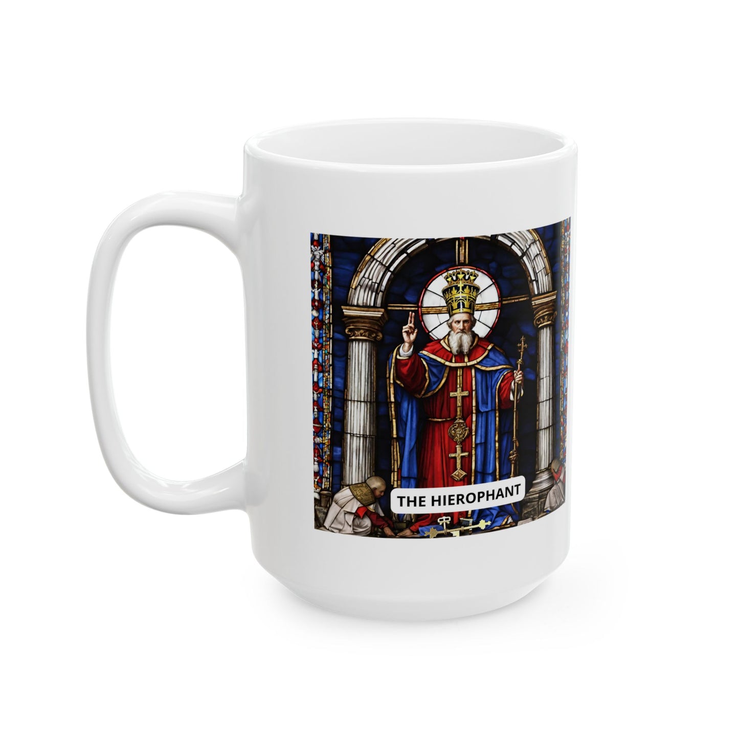 The Hierophant Ceramic Mug 11oz, 15oz